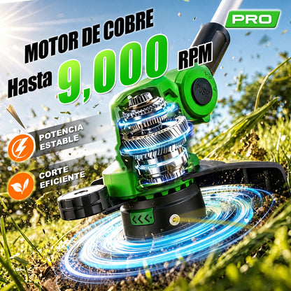 Desbrozadora Inalámbrica Eléctrica 9'' De Corte 20v Anirona AA20-L05A
