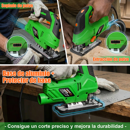 Sierra Caladora Eléctrica 850w Para Madera Anirona Promax JS8006PM