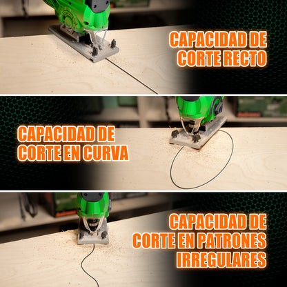 Sierra Caladora Inalámbrica Con 2 Baterías 2.0ah Anirona Pro AA20-JS2