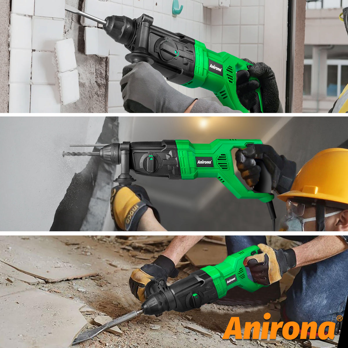 Rotomartillo Perforador Cincelador Sds 850w Anirona ARH26D