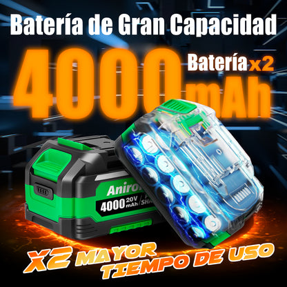 Taladro Rotomartillo Sin Carbón 1/2'' 4ah Anirona Promax AA20-J3420PM-1