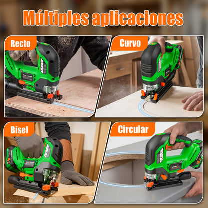 Sierra Caladora Inalámbrica Brushless 20v Anirona Promax AA20-JS254PM