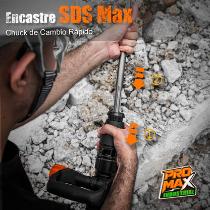Martillo Demoledor Cincelador Sds-max Concreto Anirona DH35D