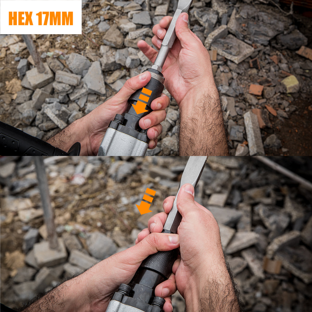 Martillo Desmoledor Incelador Anirona Hex.17 1500 W 18 M DH47
